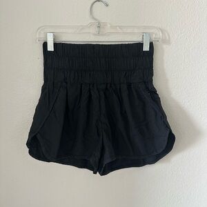 Black Free People Movement Shorts